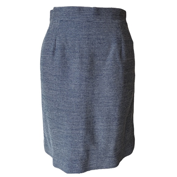 Vintage Griffith & Gray Blue & White Blazer Skirt Suit Set - Picture 6 of 8